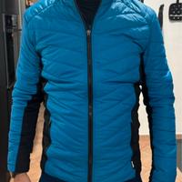 Piumino Diadora uomo blu e nero