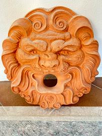 Mascherone in terracotta Siciliana