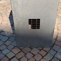 copertura contatore acciaio inox