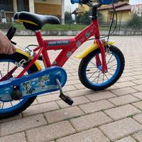 Bicicletta bambino paw patrol