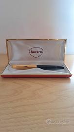 Penna stilografica Aurora 88P vintage argento