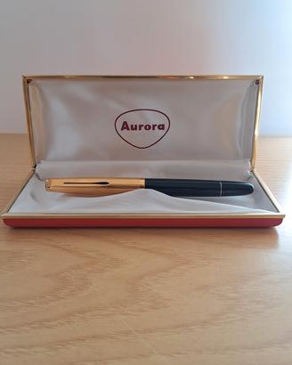 Penna stilografica Aurora 88P vintage argento