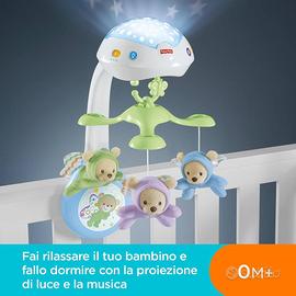 Giostrina Fisher-Price motorizzata musica luci