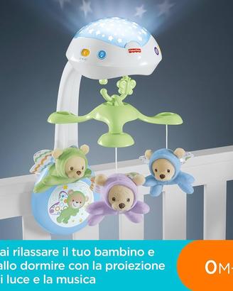 Giostrina Fisher-Price motorizzata musica luci
