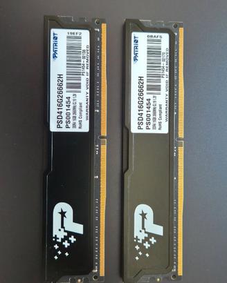 Ram DDR4 Kit 32GB 2666Mhz cl19 PS001454
