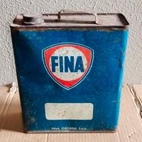 Vecchia Latta Tanica Vintage Da Collezione Fina