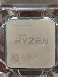 Scheda madre amd ryzen 5 2600x e dissipatore amd
