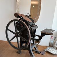 Antica macchina tipografica  Brockhaus  & Whirt