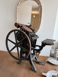 Antica macchina tipografica  Brockhaus  & Whirt