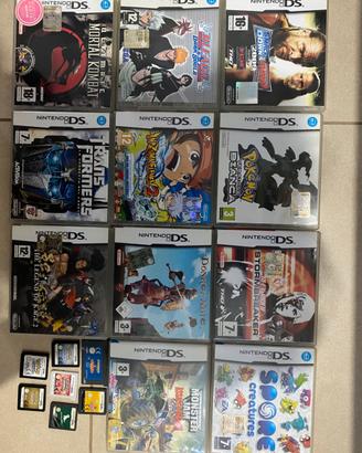 Lotto giochi nintendo ds e 3ds