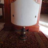 Antico Lume Massiccio da Tavolo Vintage Made Italy