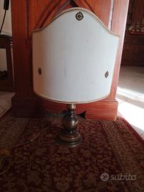 Antico Lume Massiccio da Tavolo Vintage Made Italy