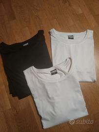 3 stock magliette satin poliestere XL 2XL