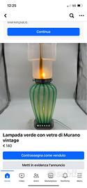 Lampade  vari modelli vetro Murano