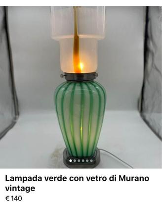 Lampade  vari modelli vetro Murano