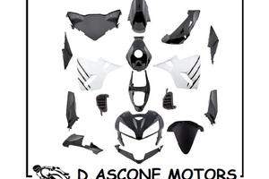 KIT CARENE ABS CBR 600 RR 2005 2006 VERNICIATA 17 