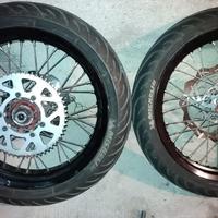 Cerchioni+ Gomme Michelin  50cc Motard