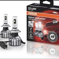 Lampadine OSRAM Night breaker LED h7 gen 2 + adatt