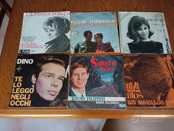 dischi in vinile 45 giri vari
