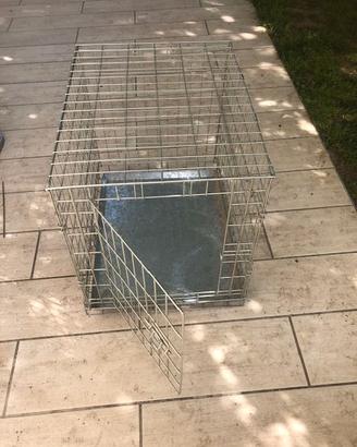 Trasportino metallico x animali - molto robusto