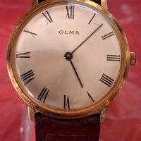 orologio da polso Vintage Placcato Oro meccanico 