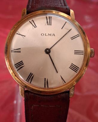 orologio da polso Vintage Placcato Oro meccanico 