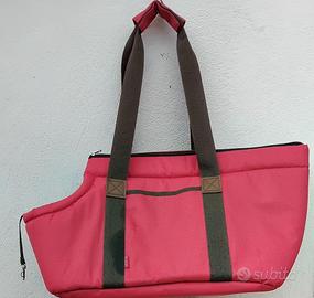 Trasportino cane/gatto Ferribiella GoGo rosso fino
