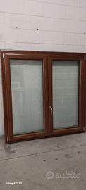 Finestra a due Ante Alluminio Legno