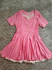 Belíssimo vestito estivo estivo cotone vintage 