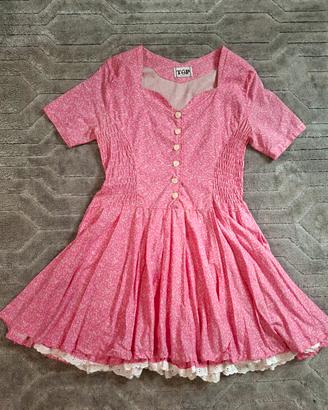 Belíssimo vestito estivo estivo cotone vintage 