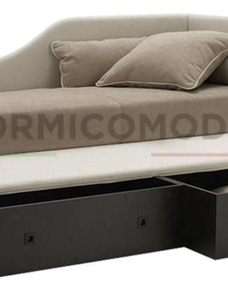 Divano letto singolo con box contenitore