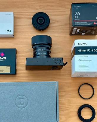 Sigma BF - kit completo con obiettivi e accessori