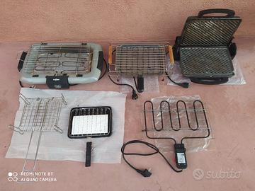 Griglie Elettriche e varie +Barbecue e altro 