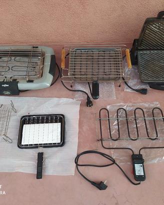 Griglie Elettriche e varie +Barbecue e altro 