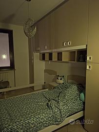 Cameretta a ponte 7 ante e due lettini