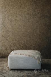 Pouf bianco sklum