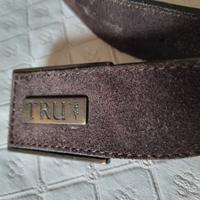 Cintura in pelle scamosciata Trussardi