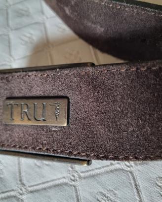 Cintura in pelle scamosciata Trussardi