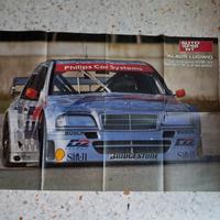 # POSTER GIGANTE 80x54 cm Mercedes DTM - PENSKE 94