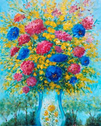 Felice Favalli Olio su tela 40x60