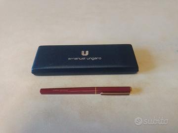 Penna a sfera vintage Emanuel Ungaro