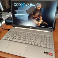 hp 15 pollici da gaming raizen 7 5700u ram 12gb