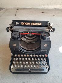 macchina da scrivere Orga Privat