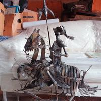 Decorazione da parete in ferro