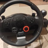 volante/pedaliera Ps3 + 5 giochi(Gran Turismo ecc)
