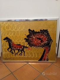 Quadro di Gino Falzon alias Sage Vernis
