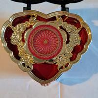 carillon a cuore con specchio funzionante quando è