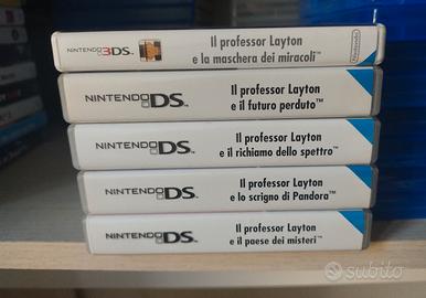 Giochi professor Layton (leggere descrizione)
