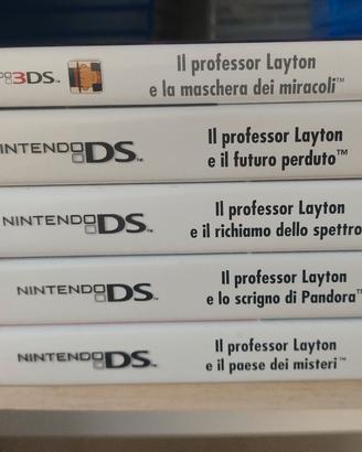 Giochi professor Layton (leggere descrizione)