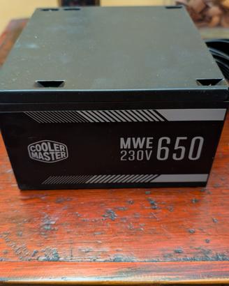 Alimentatore PC Cooler Master MWE 650W (230V)